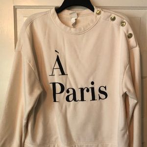 Paris sweater size M